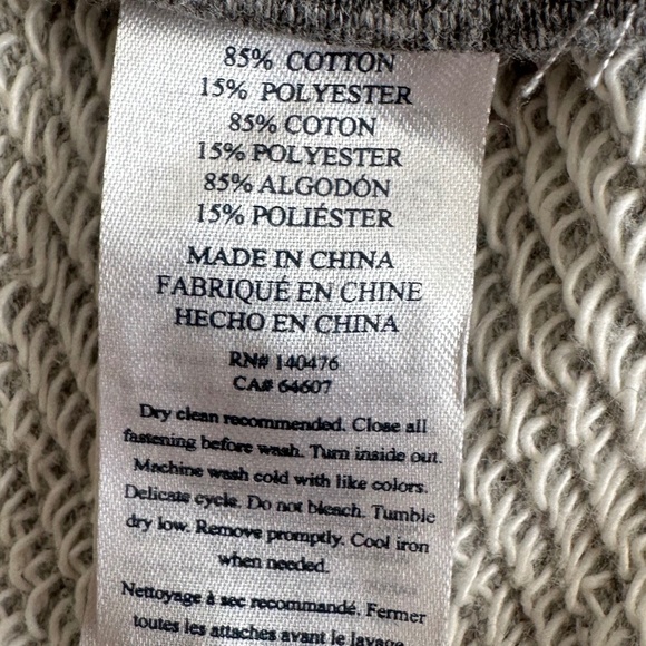 Faherty Inlet Knit Blazer in Heather Gray XXL - Picture 4 of 4